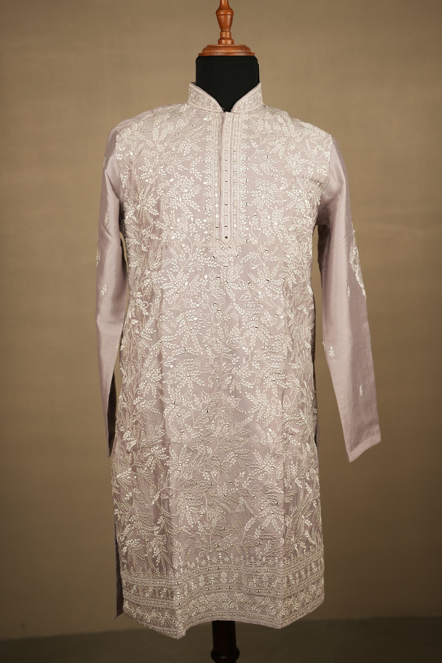 Blush Pink Embroidered Kurta