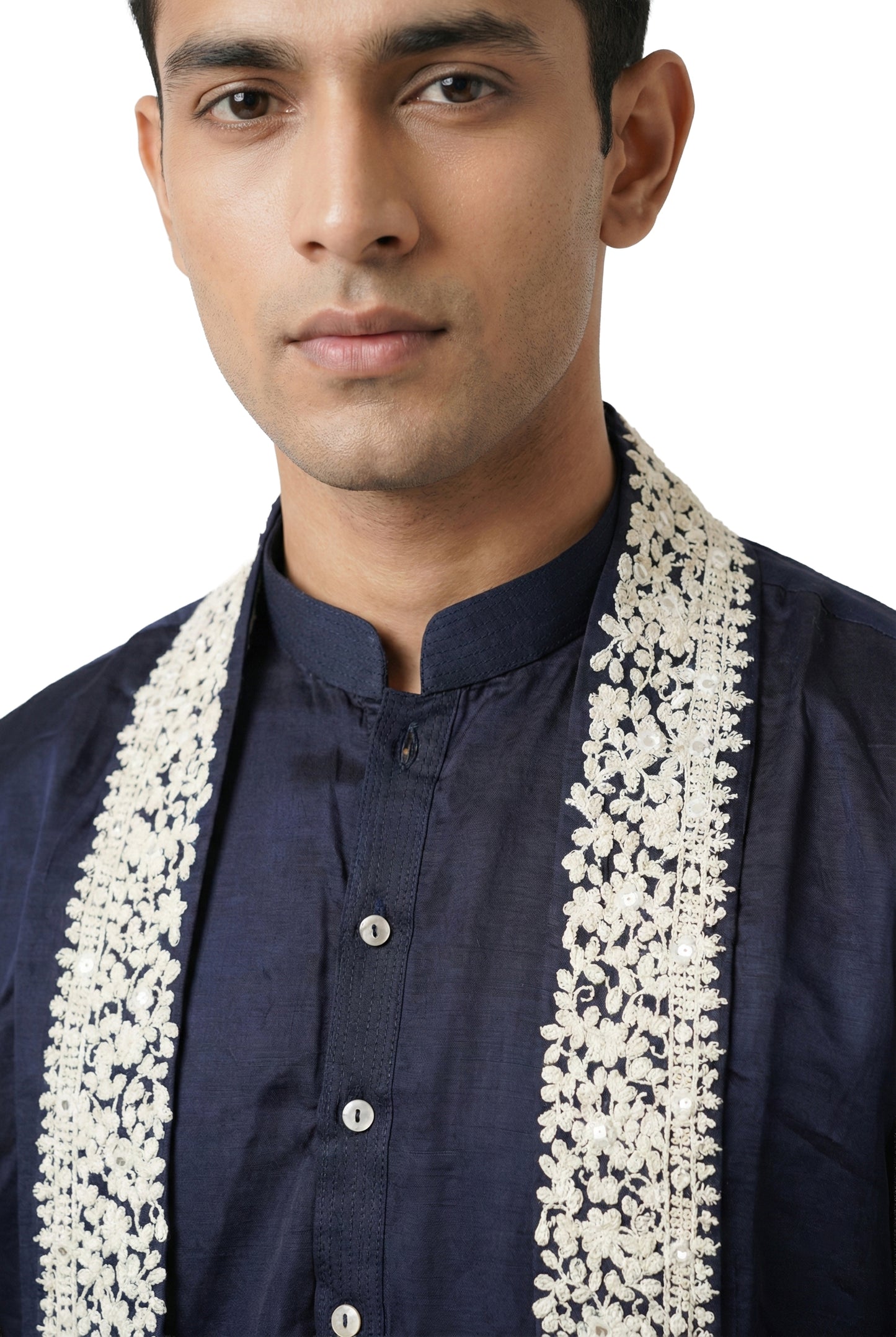 Midnight Blue Kurta