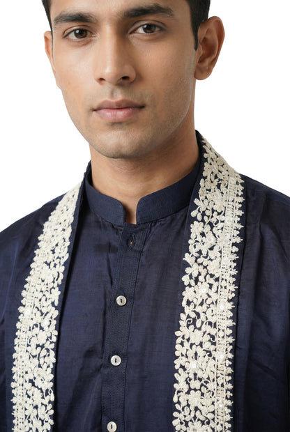 Midnight Blue Kurta