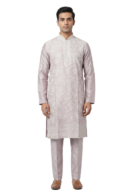 Blush Pink Embroidered Kurta
