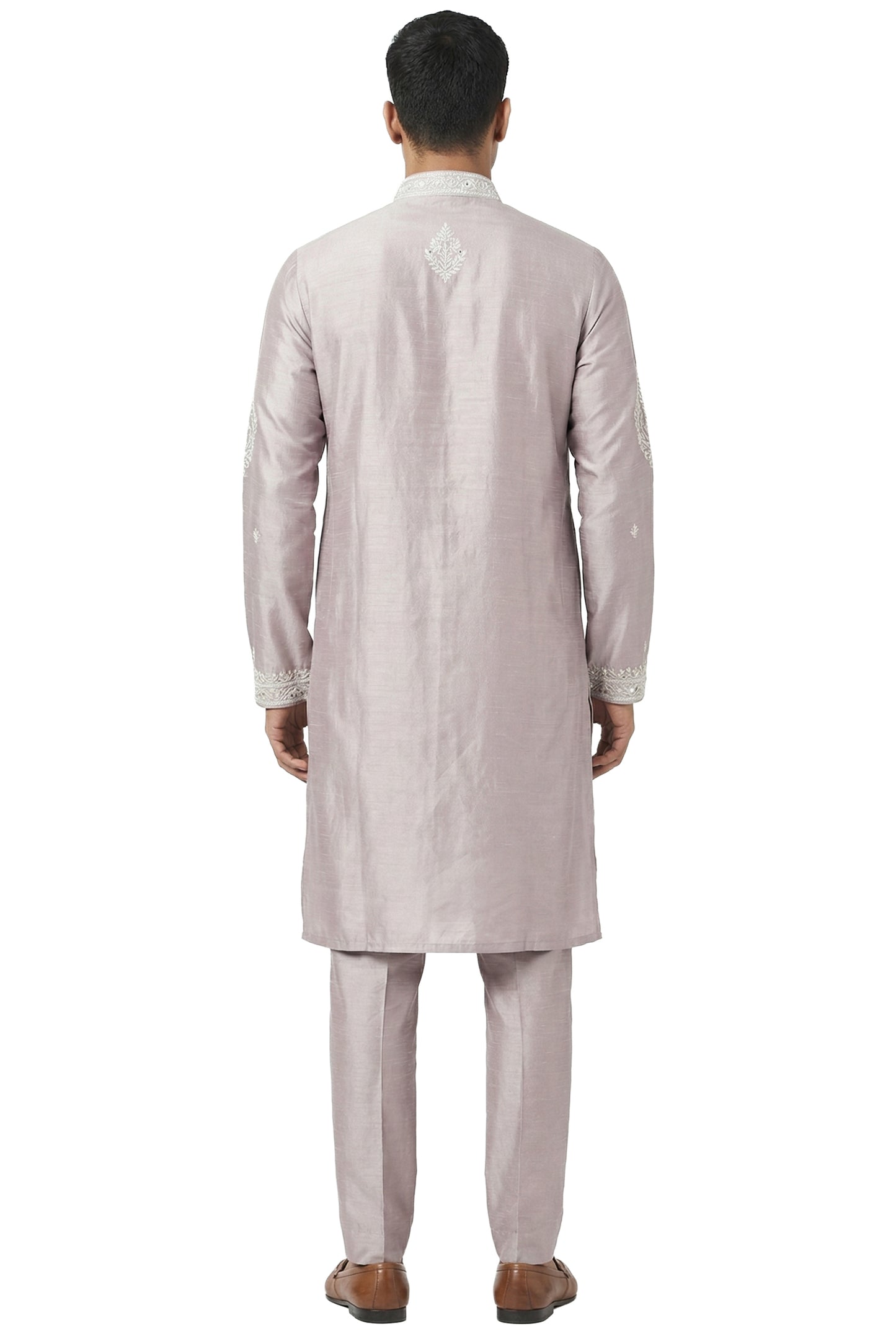 Blush Pink Embroidered Kurta