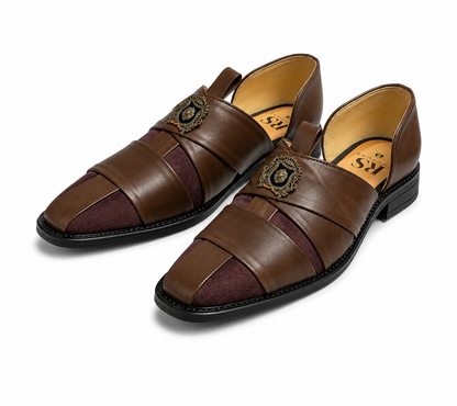 Brown Peshawari Mule