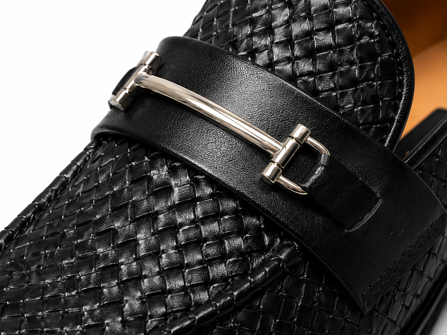 Black Horsebit Loafers