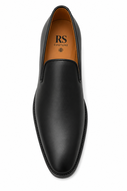 Black Venetian Loafers