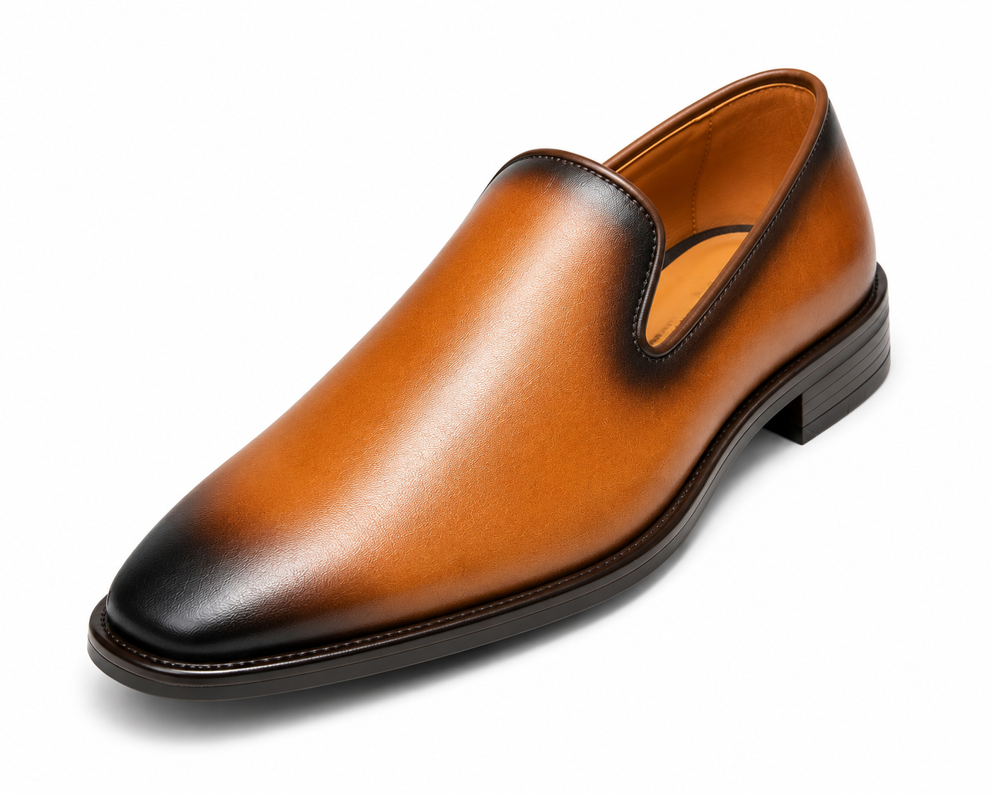 Burnished Tan Venetian Loafers