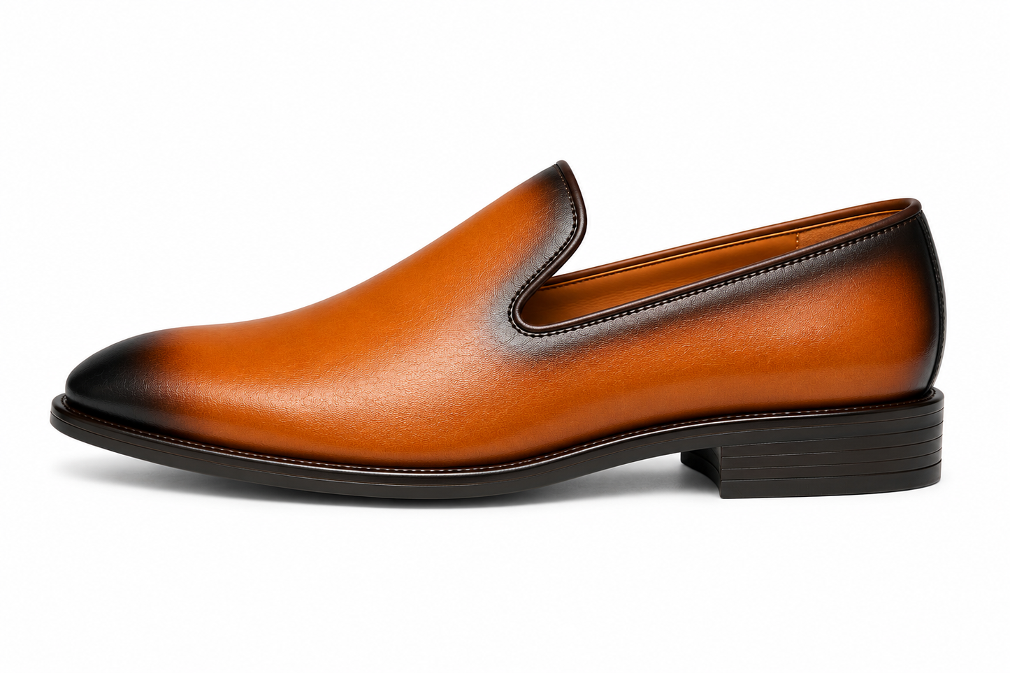 Burnished Tan Venetian Loafers
